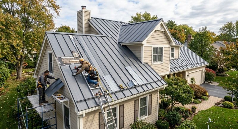 Metal Roof Repair in Henrico County, VA