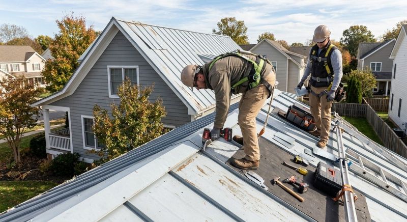 Metal Roof Repair in Mineral, VA