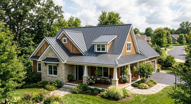 Metal Roof Replacement in Glen Allen, VA