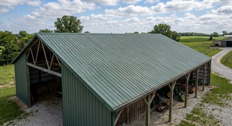 Pole Barn Roof Repair in Chester, VA