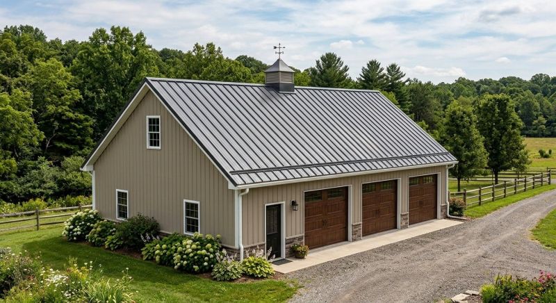 Pole Barn Roof Repair in Chesterfield, VA