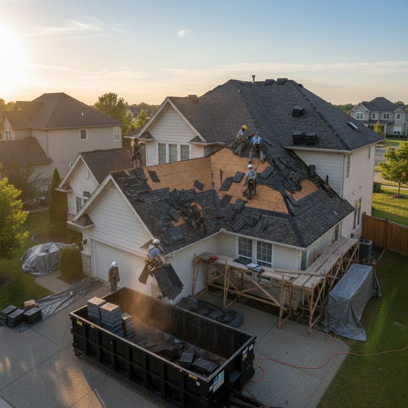 Residential Roof Replacement in Rockville, VA
