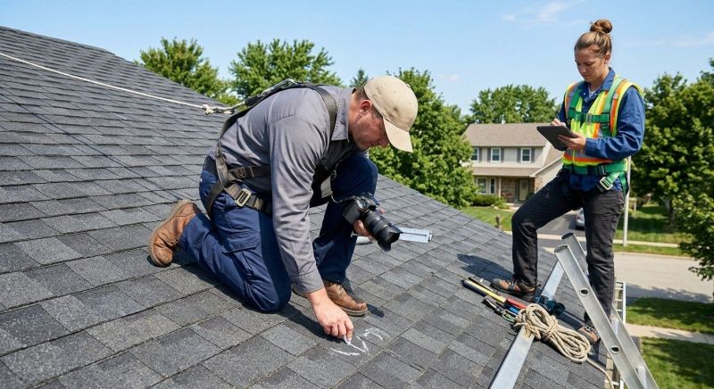 Roof Damage Inspection in Chester, VA