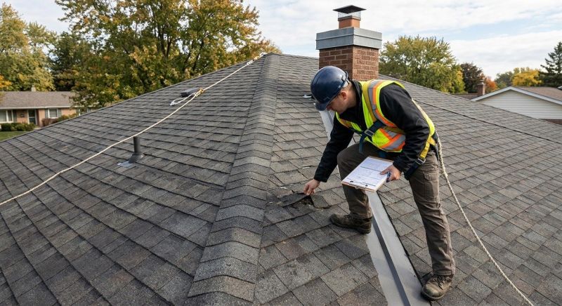 Roof Damage Inspection in Chester, VA