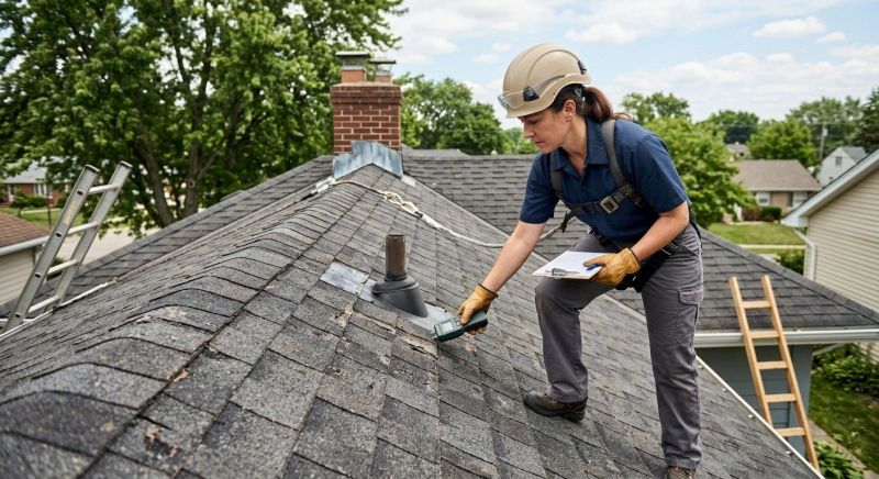 Roof Damage Inspection in Chesterfield County, VA