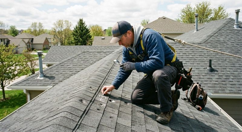 Roof Damage Inspection in Montpelier, VA