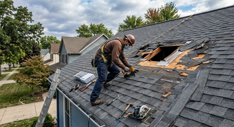 Roof Damage Repair in Ashland, VA