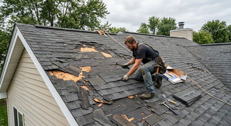 Roof Damage Repair in Powhatan, VA