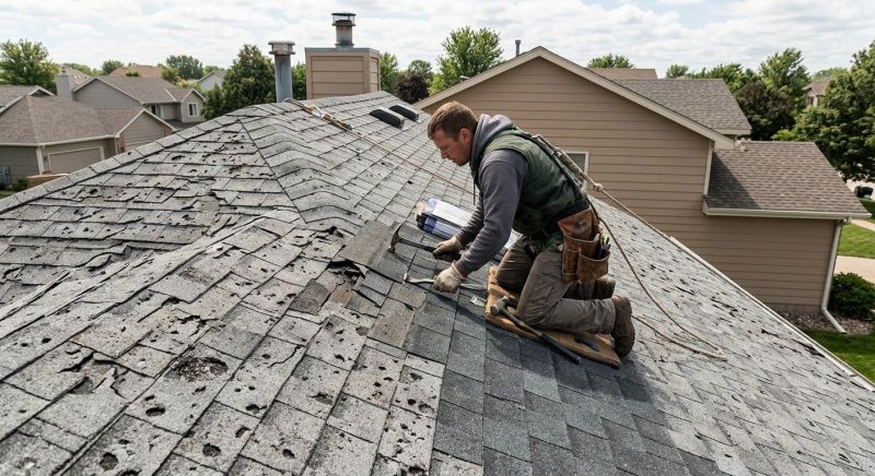 Roof Damage Repair in Rockville, VA