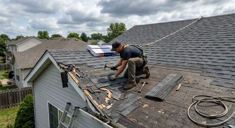 Roof Damage Restoration in Amelia County, VA