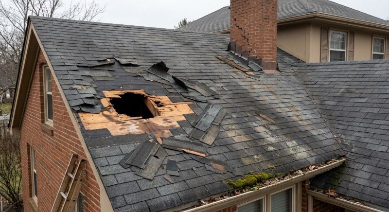 Roof Damage Restoration in Chester, VA
