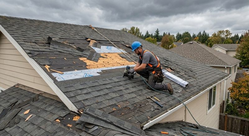 Roof Damage Restoration in Chester, VA