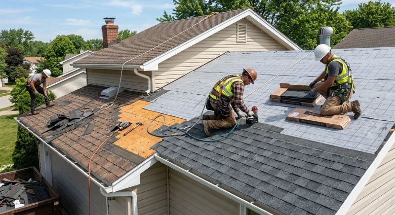 Roof Shingle Replacement in Henrico County, VA
