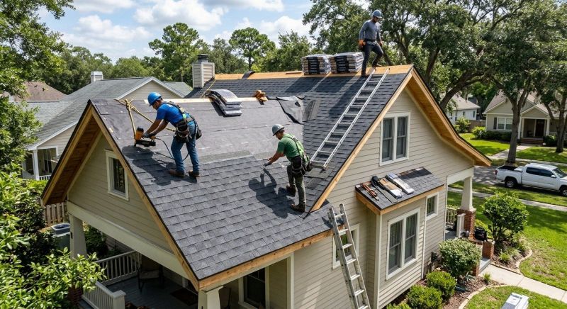 Roof Shingles Installation in Henrico County, VA