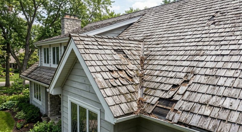 Shake Shingle Repair in Chesterfield County, VA