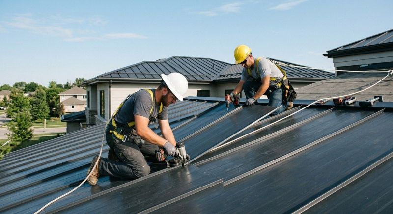 Sheet Roofing Installation in Moseley, VA