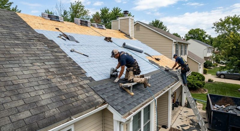 Shingle Replacement Service in Henrico County, VA