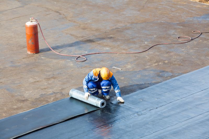 Single Ply Roof Installation in Ashland, VA