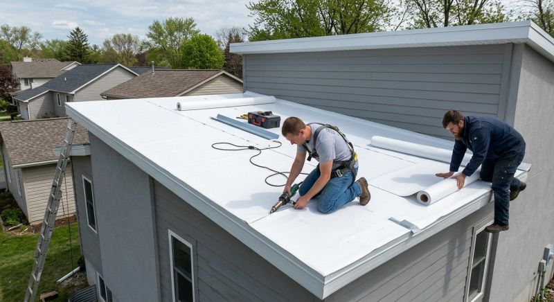 Single Ply Roof Installation in Richmond, VA
