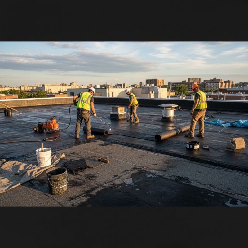 Single Ply Roof Repair in Henrico County, VA