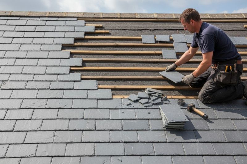 Slate Roof Repair in Midlothian, VA