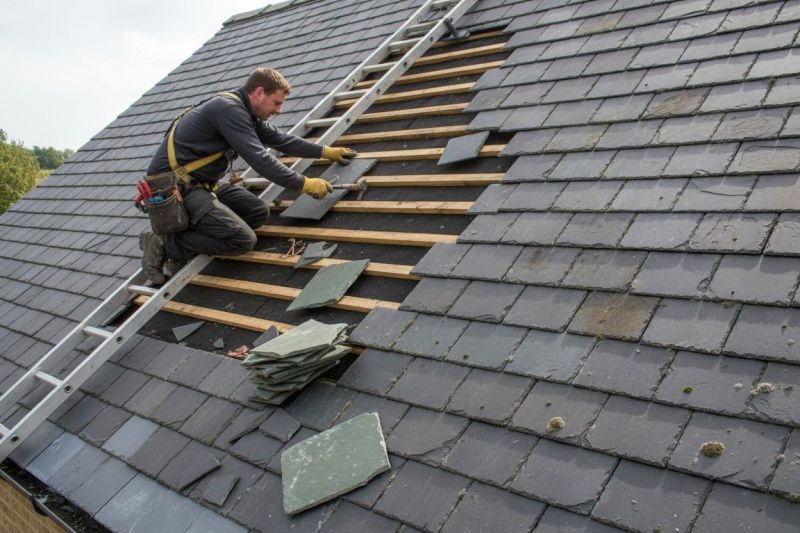 Slate Roof Repair in Midlothian, VA