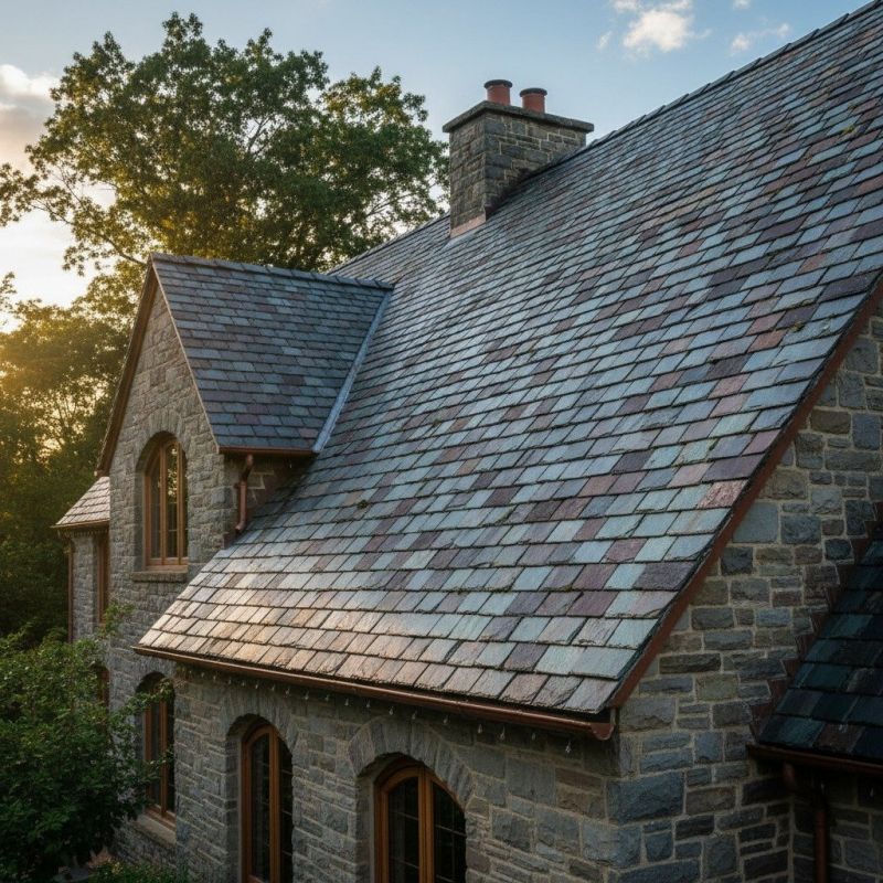 Slate Roof Replacement in Powhatan, VA