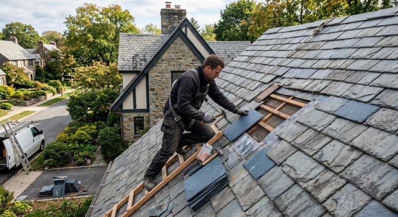 Slate Shingles Repair in Ashland, VA