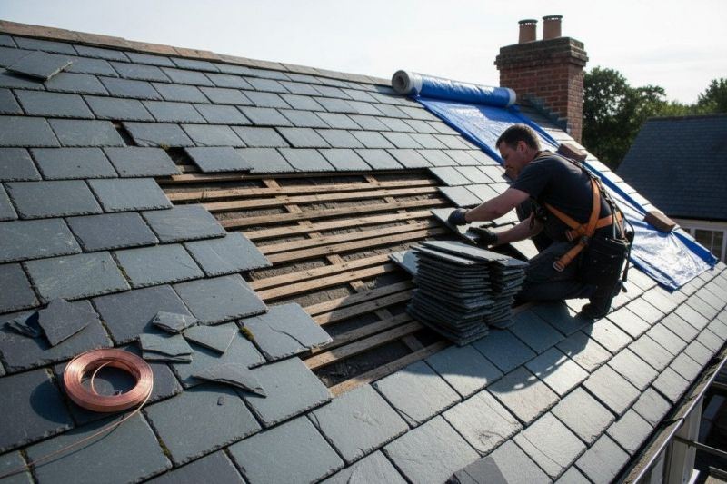 Slate Shingles Repair in Ashland, VA