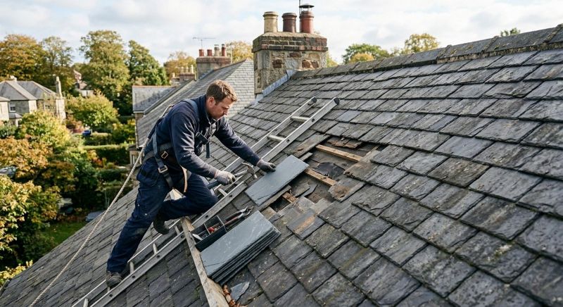 Slate Shingles Repair in Chester, VA