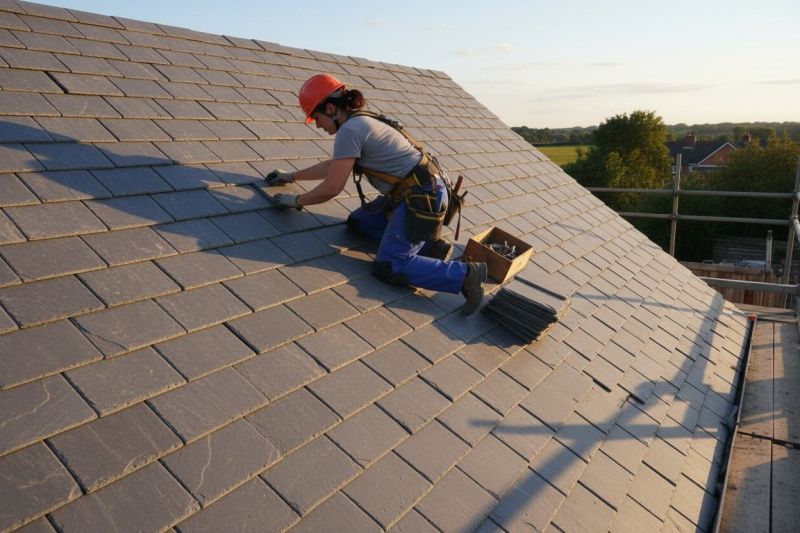 Slate Shingles Repair in Chester, VA