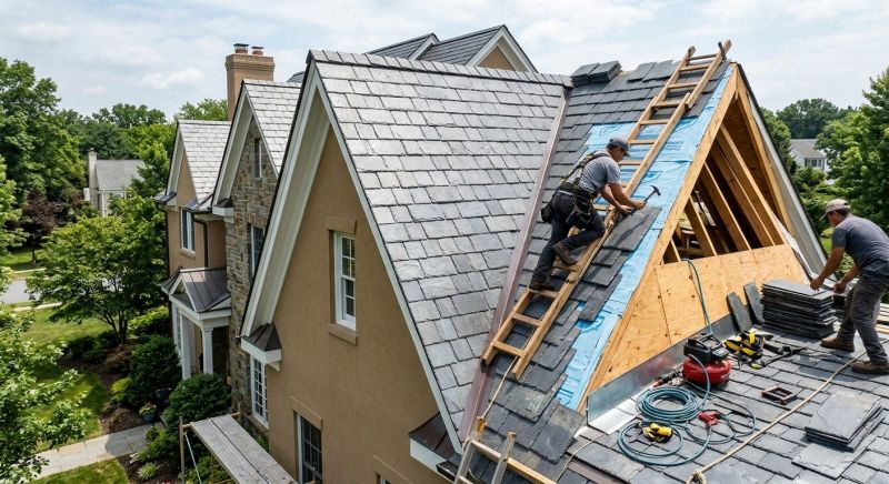 Slate Shingles Repair in Glen Allen, VA