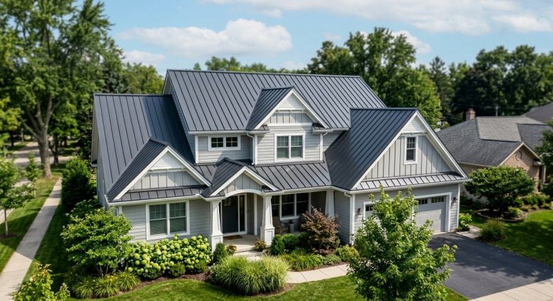 Steel Roof Replacement in Goochland County, VA