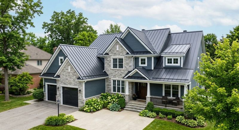 Steel Roof Replacement in Moseley, VA