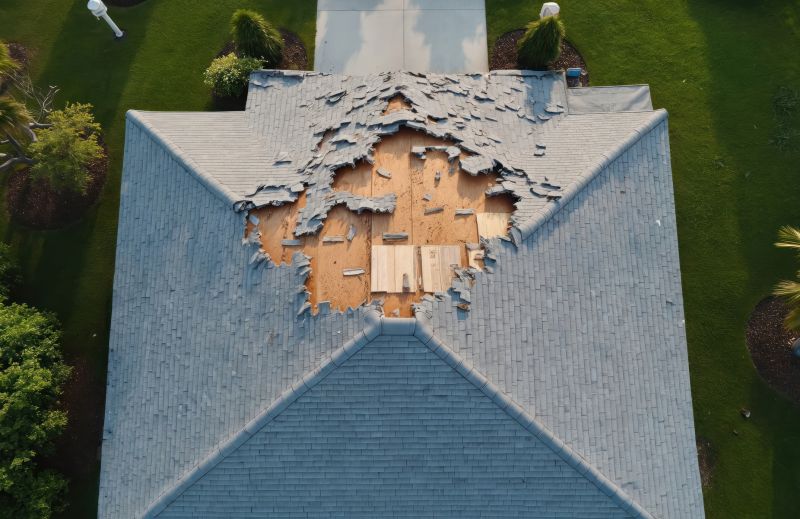 Storm Damage Roof Repair in Montpelier, VA