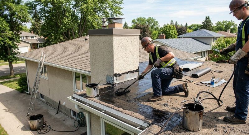 Tar And Gravel Roof Repair in Amelia Court House, VA