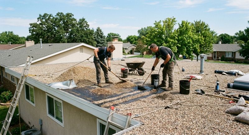 Tar And Gravel Roof Repair in Chester, VA