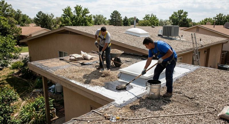 Tar And Gravel Roof Repair in Mechanicsville, VA