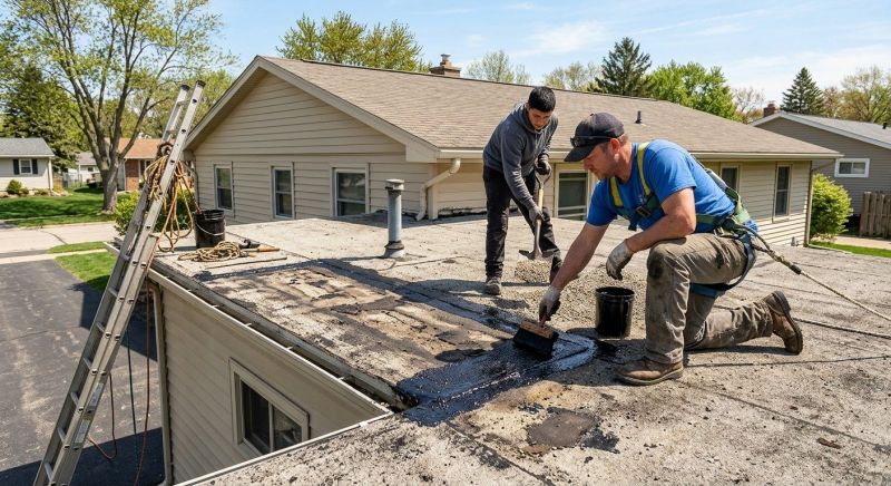 Tar And Gravel Roof Repair in Rockville, VA