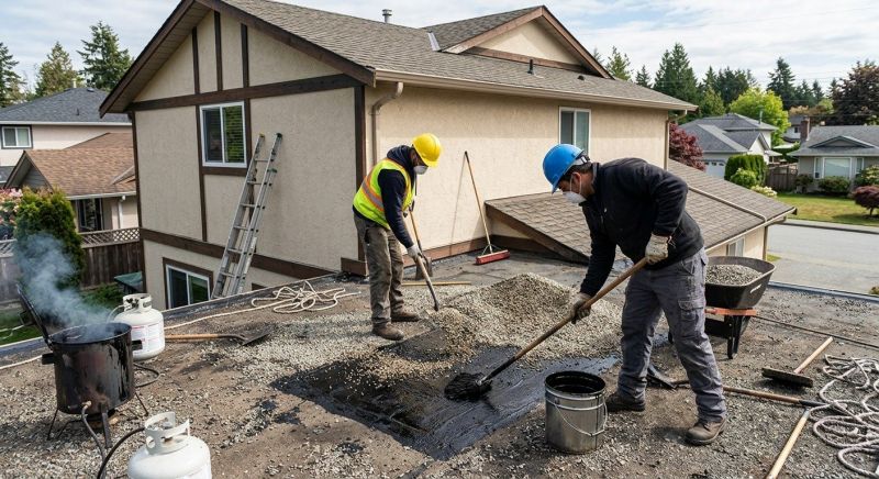 Tar And Gravel Roof Repair in Rockville, VA