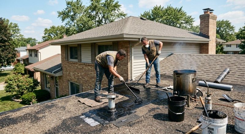 Tar Roof Repair in Amelia Court House, VA