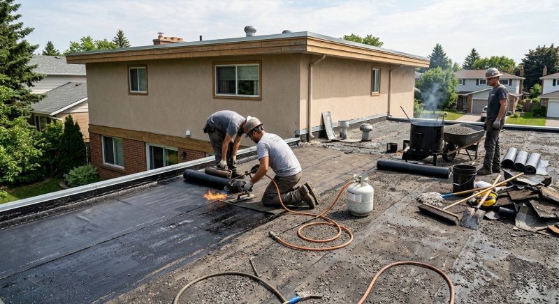 Tar Roof Repair in Chesterfield County, VA