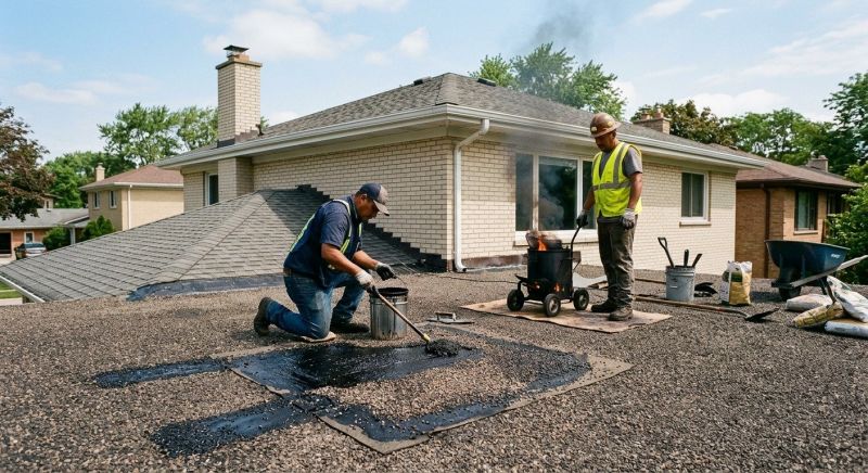 Tar Roof Repair in Chesterfield, VA