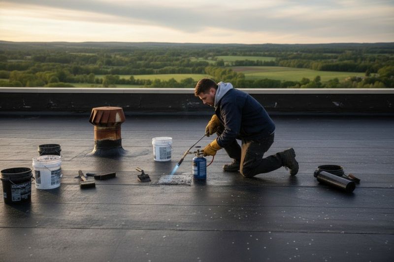 Tar Roof Repair in Montpelier, VA