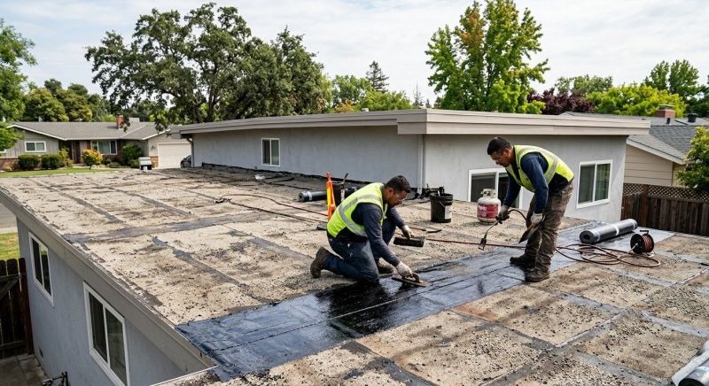 Tar Roof Repair in Rockville, VA