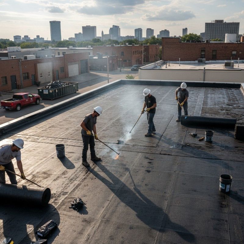 Tar Roof Replacement in Midlothian, VA