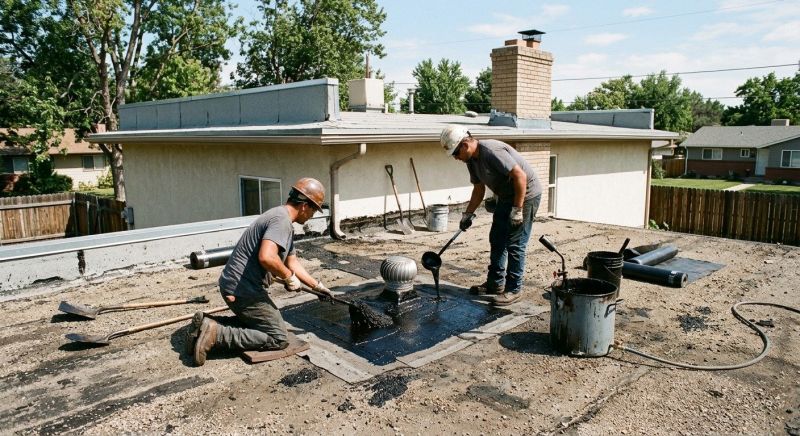 Tar Roofing Repair in Henrico County, VA