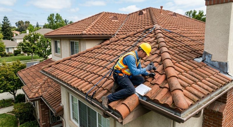 Tile Roof Inspection in Henrico County, VA