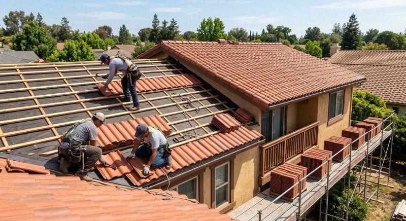 Tile Roof Installation in Amelia County, VA