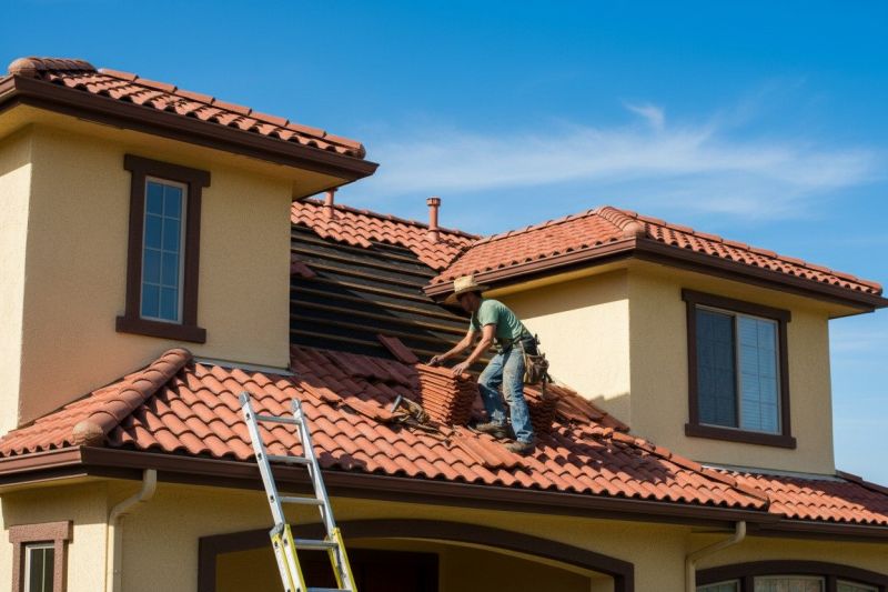 Tile Roof Repair in Amelia County, VA